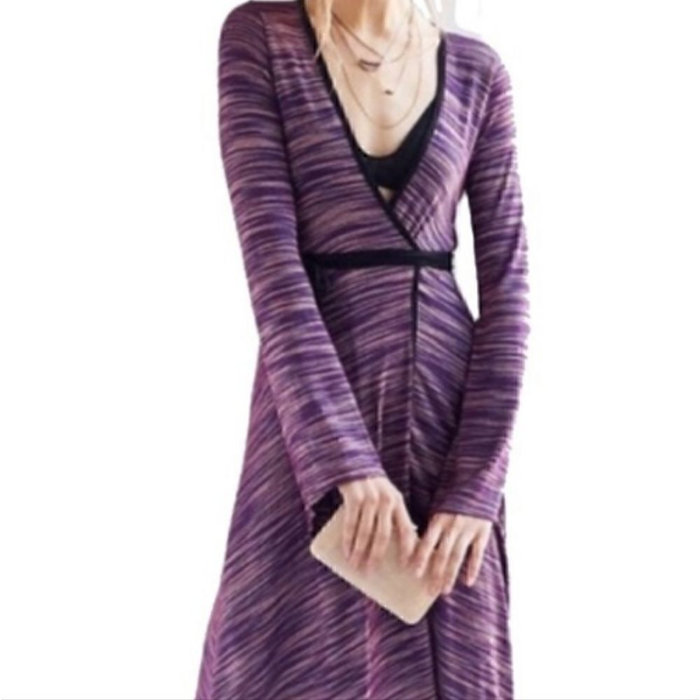 Anthropologie Kimchi Blue Wrap Dress - Picture 14 of 15